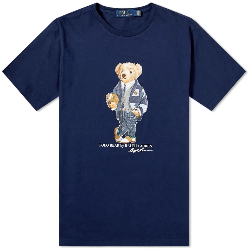 ralph lauren mens teddy bear t shirt