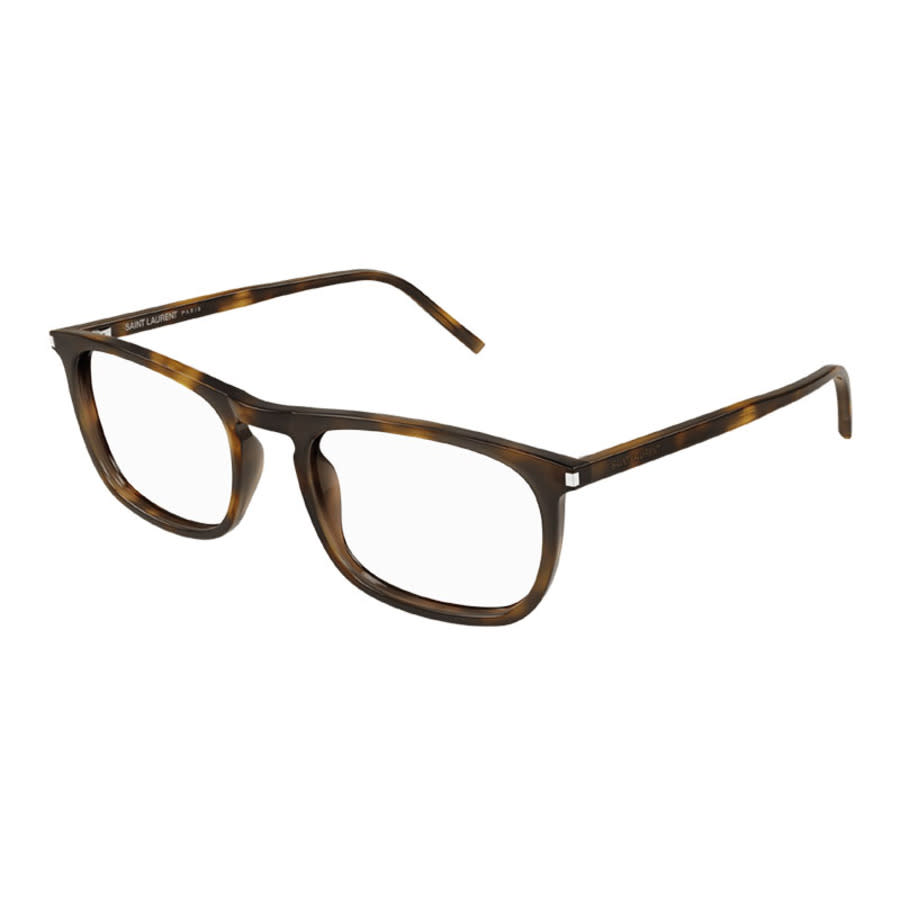 Saint Laurent SL670002 Tortoiseshell Acetate Eyeglasses — Brown