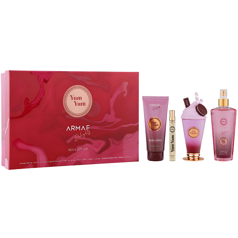 Armaf Ladies Yum Yum Delights Yum Yum Pink Gift Set Fragrances 6295199815434 45$