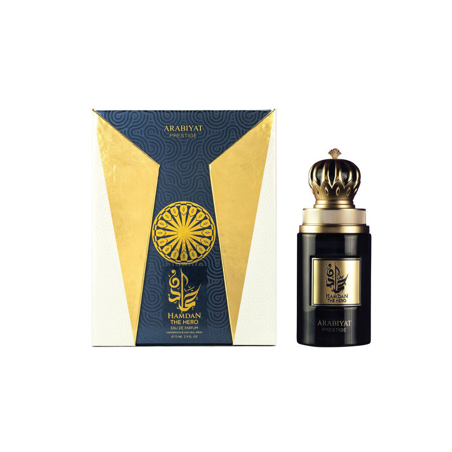 Arabiyat Prestige Mens Hamdan The Hero EDP Spray 2.5 oz Fragrances 6290361910467