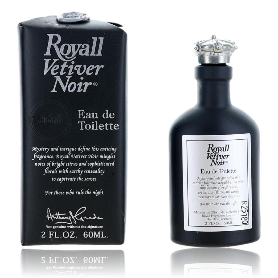 Royall Fragrances Mens Royall Vetiver Noir EDT Splash 2 oz Fragrances 895670002832