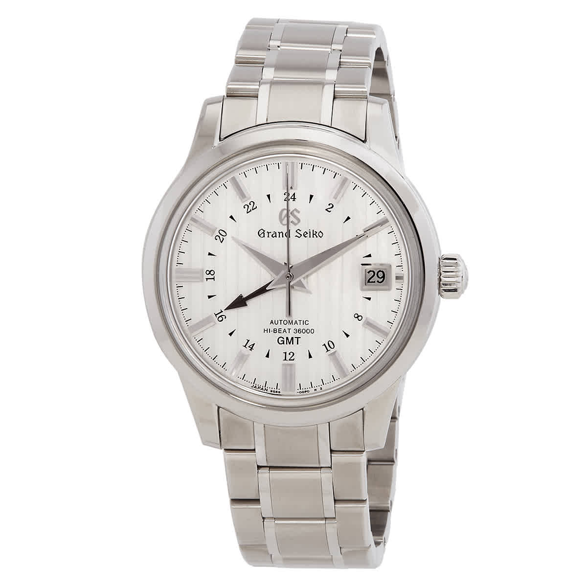 Grand Seiko Elegance Hi-Beat 36000 GMT YUKIGESHO Automatic White Dial Watch SBGJ271G 5510$