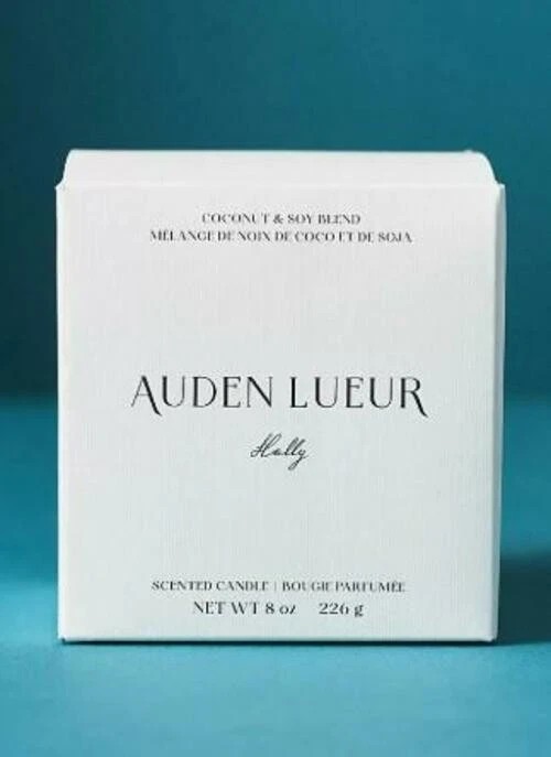 Auden Lueur Unisex Holly 8.0 oz Scented Candle 850031495593