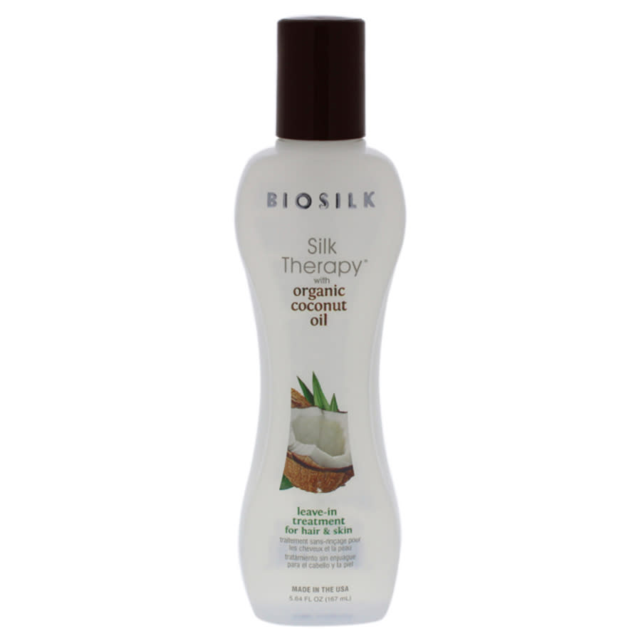 Silk Therapy with Organic Coconut Oil Leave-In Treatment by Biosilk for Unisex - 564 oz Treatment 25$
