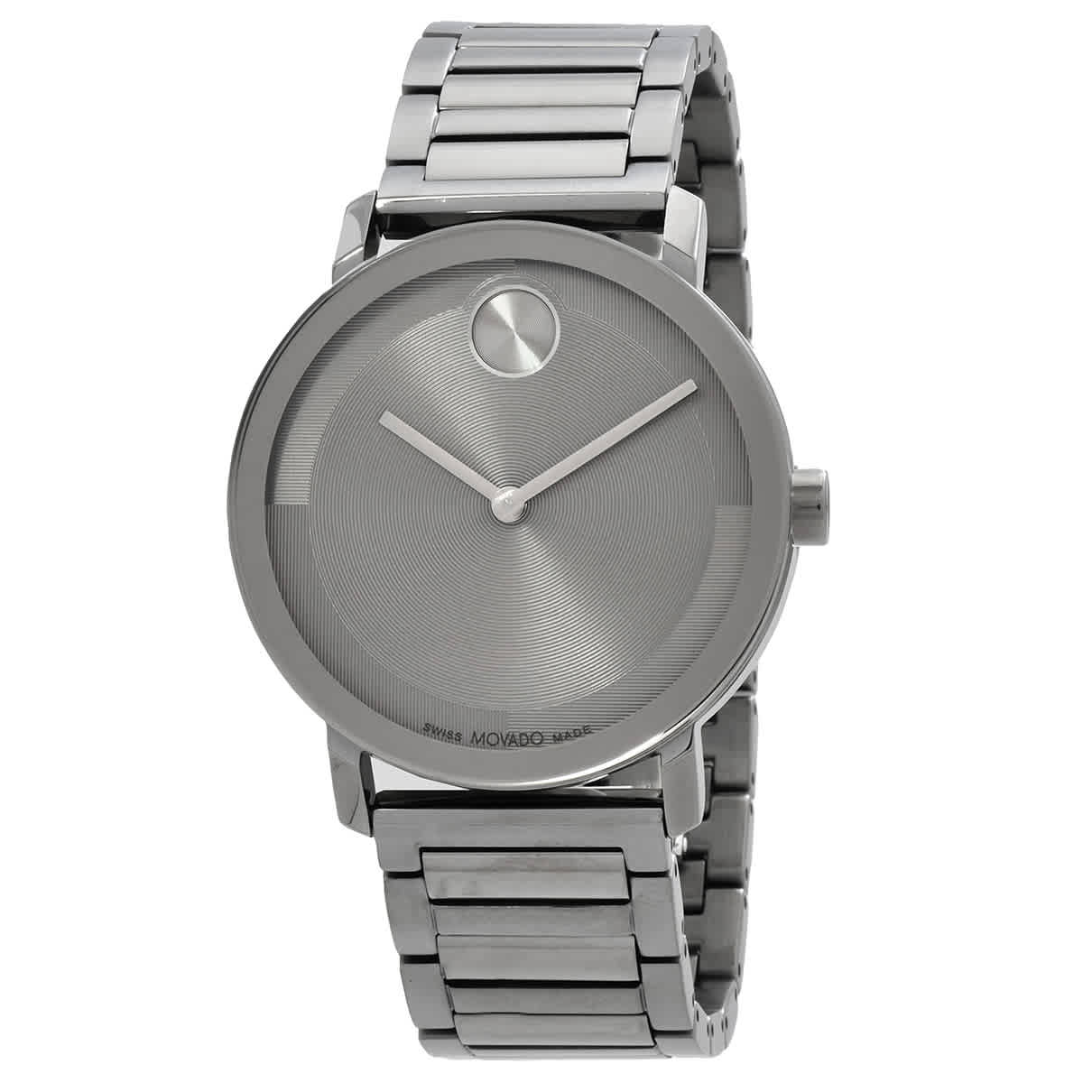 Movado Bold Evolution Quartz Grey Dial Unisex Watch 3601096 310$