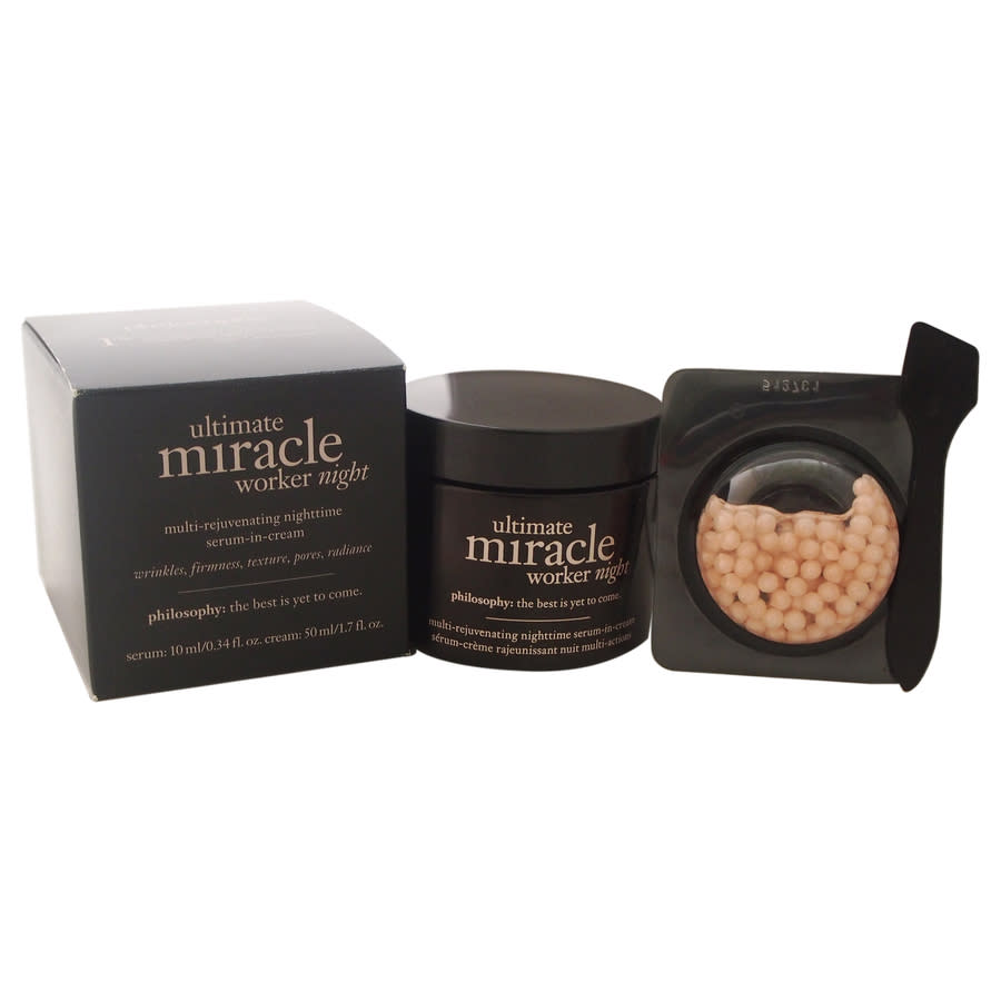 Ultimate Miracle Worker Night by Philosophy for Unisex - 17 oz Serum 61$