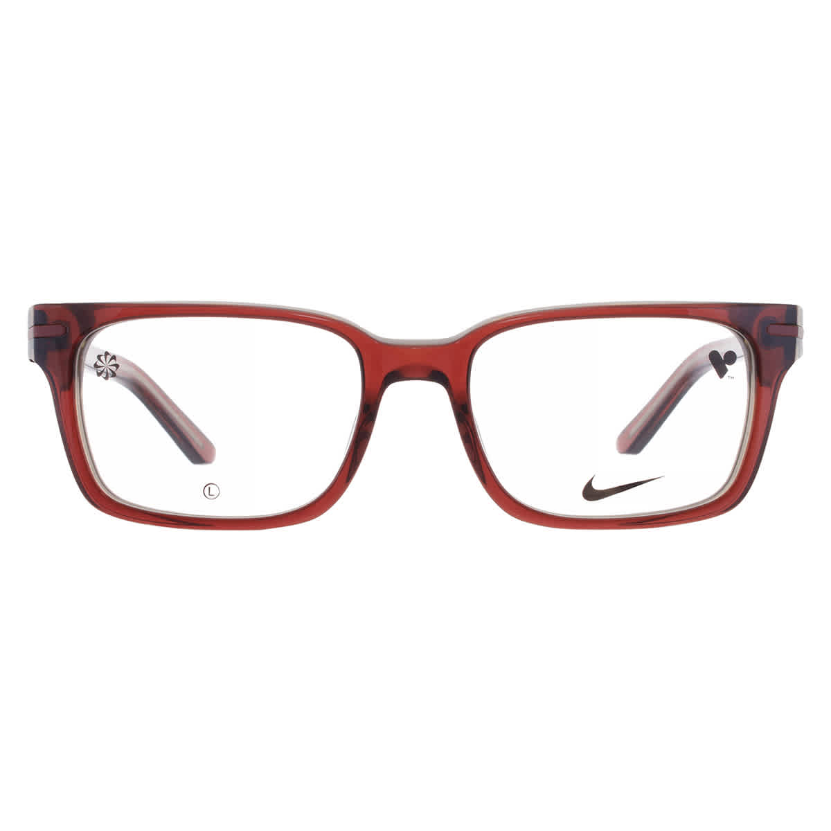 Nike Demo Rectangular Mens Eyeglasses NIKE 7174 617 53 40$