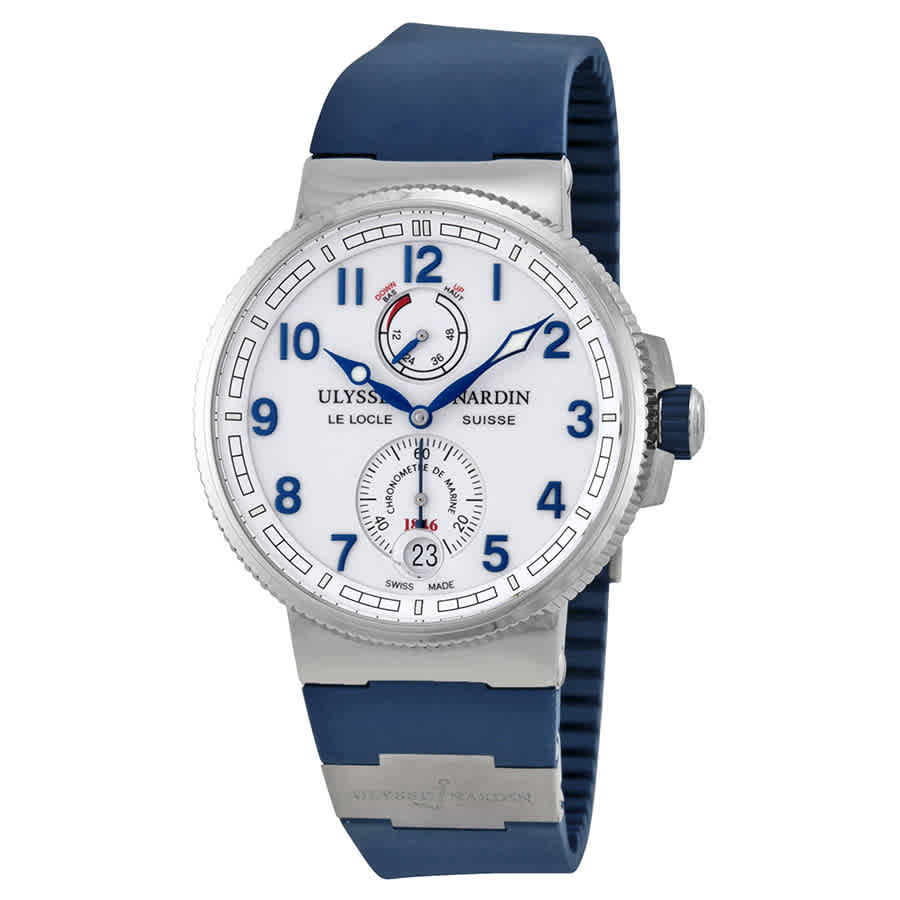 Ulysse Nardin Marine Chronometer Automatic Mens Watch 1183-126-3-60