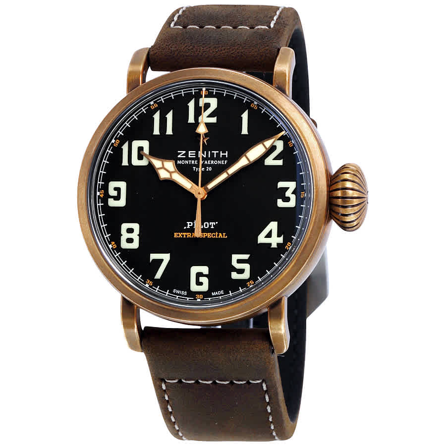 Zenith Pilot Montre Daeronef Type 20 Automatic Mens Watch 29243067921C753 4250$