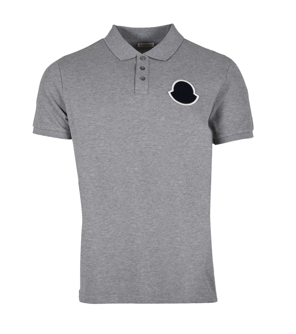 moncler logo polo