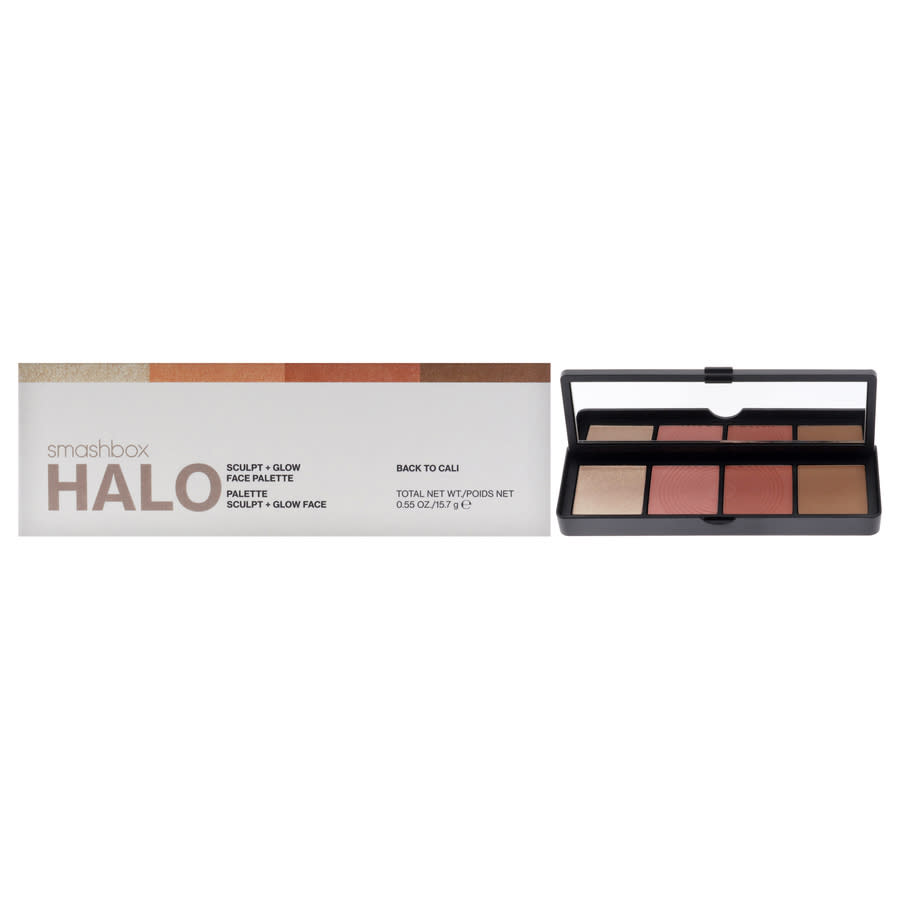 Smashbox Ladies Halo Sculpt Plus Glow Face Palette 055 oz Black to Cali Makeup 607710007666 45$