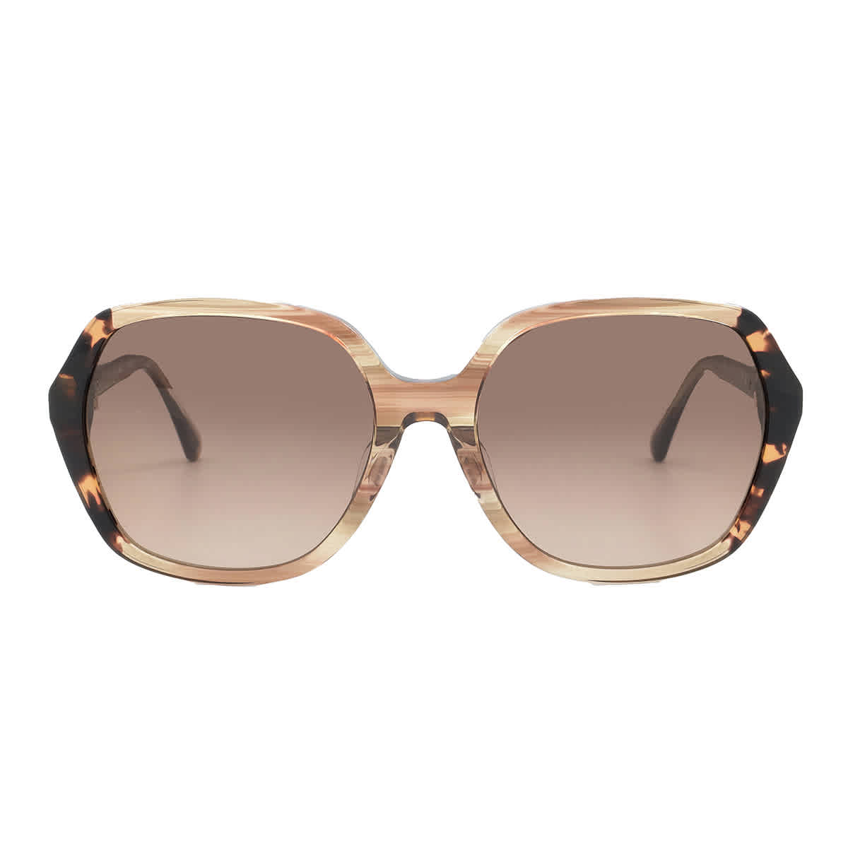 Kate Spade Brown Gradient Geometric Ladies Sunglasses ELLERY/F/S 02OHHA 57