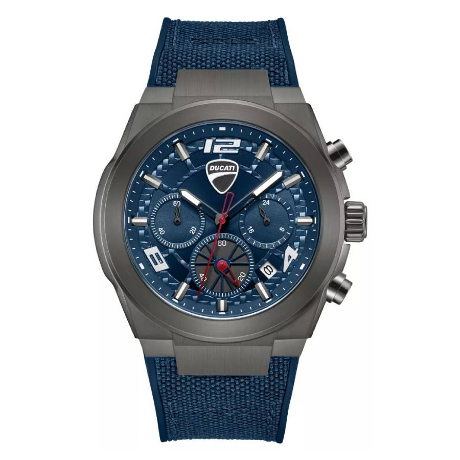 Ducati Chronograph Quartz Blue Dial Mens Watch DTWGC0002002