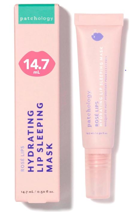 Patchology Ladies Rose Lip Hydrating Lip Sleeping Mask Cream 05 oz Skin Care 818262024968 15$