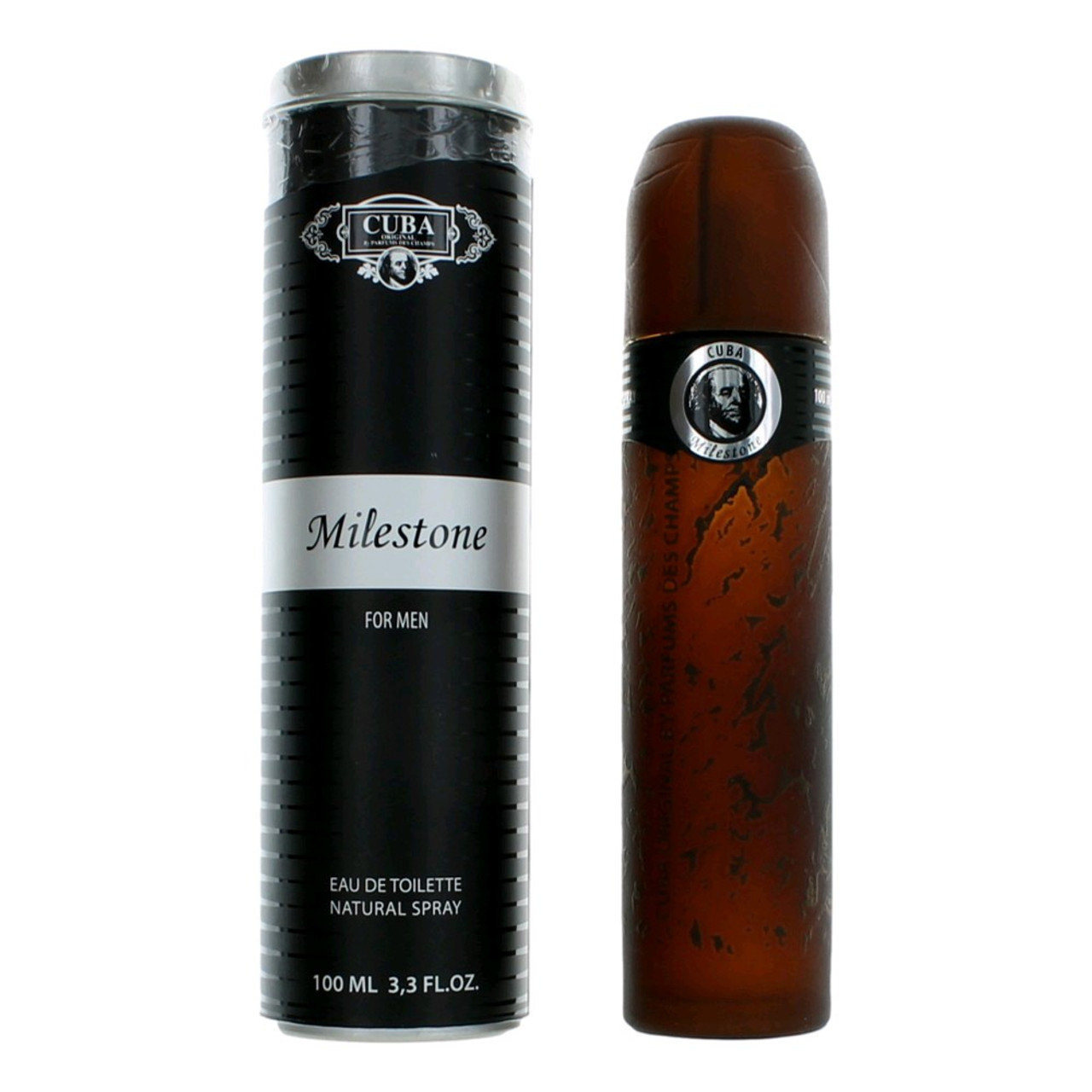 Cuba Mens Milestone EDT Spray 34 oz Fragrances 5425039222103 12$