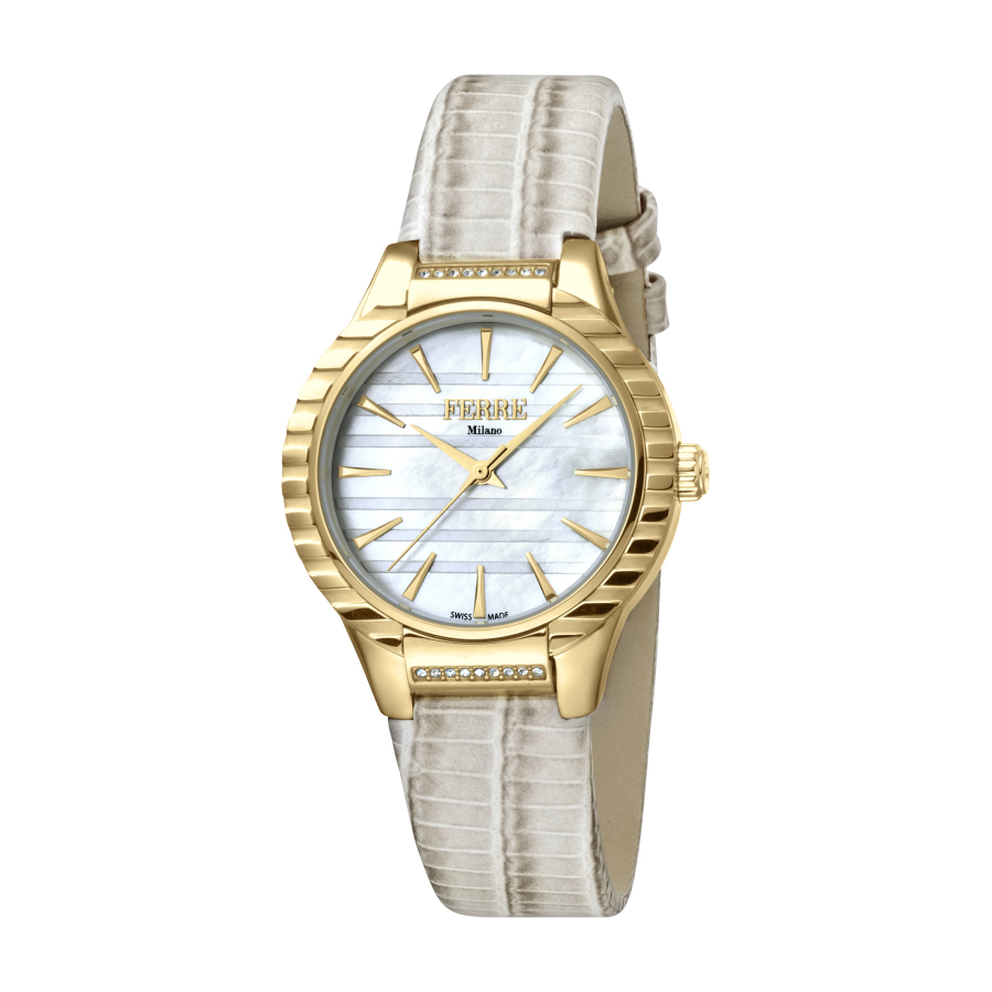 Ferre Milano Quartz White Dial Ladies Watch FM1L114L0011 330$