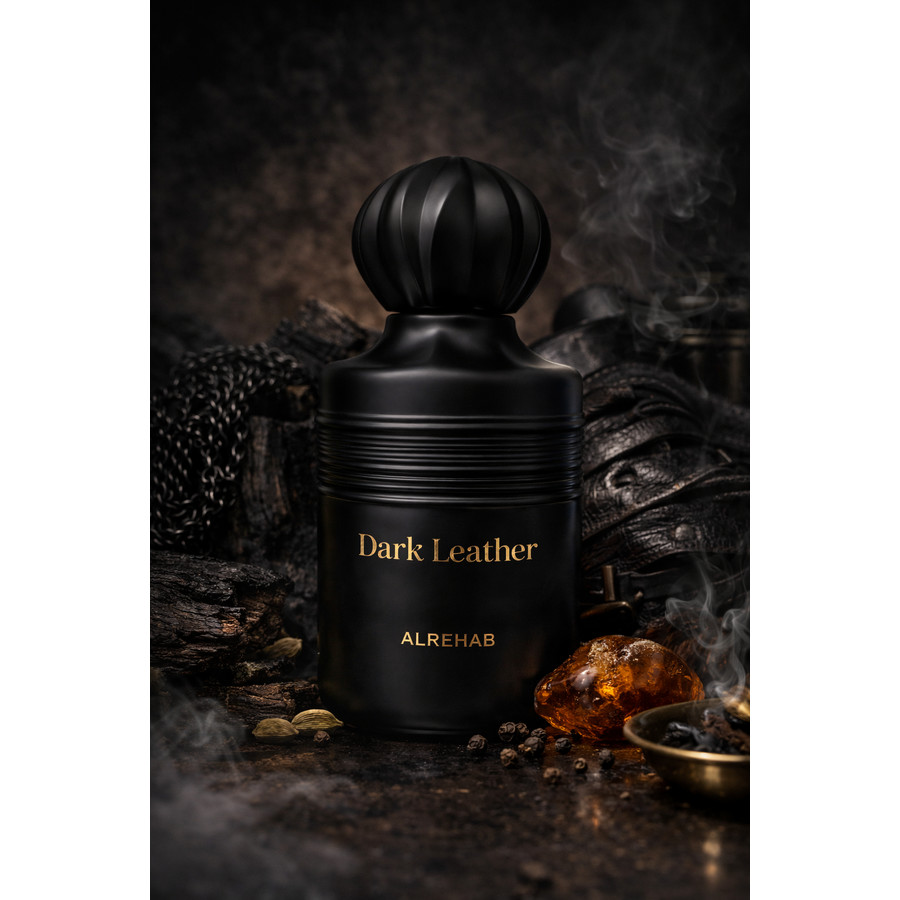 Al Rehab Unisex Dark Leather EDP 4 oz Fragrances 6291110115843