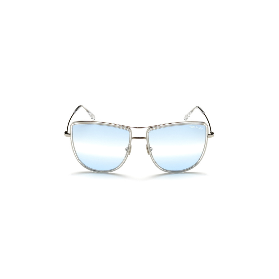 Tom Ford Tina Blue Grey Gradient Butterfly Mens Sunglasses Ft0759 16w In  Blue,grey | ModeSens