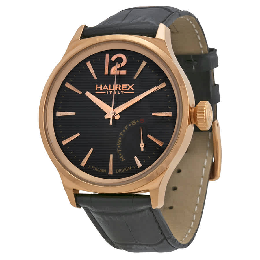 Haurex Italy Grand Class Stainless Steel Mens Watch 6R341UGH