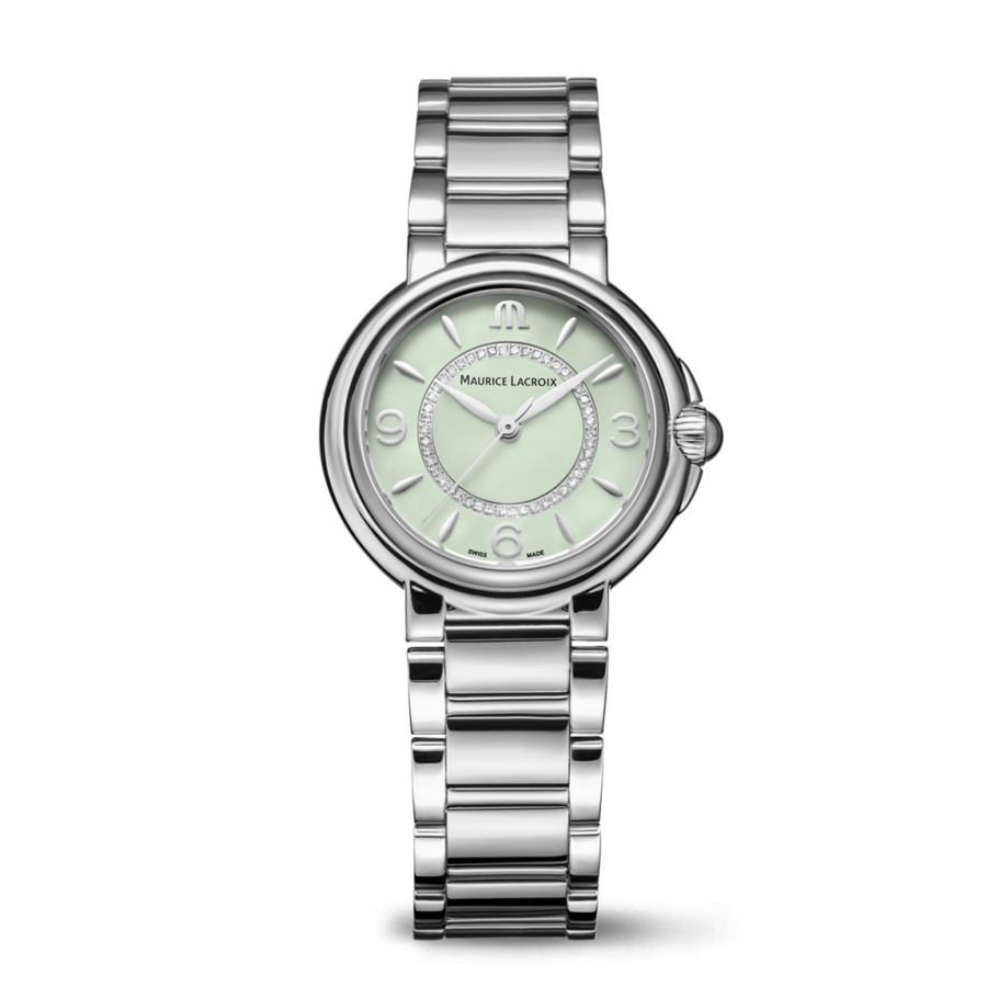 Maurice Lacroix Fiaba Colours Quartz Green Dial Ladies Watch FA-1104-SS002-G20-1 967$