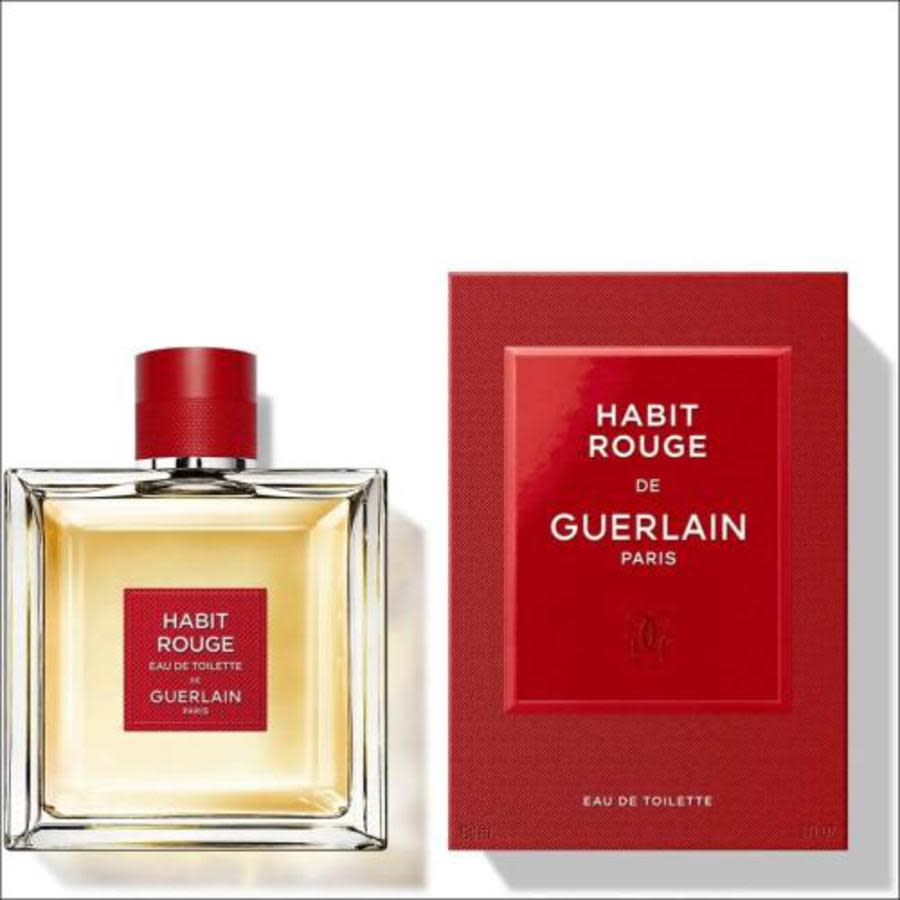 Guerlain Mens Habit Rouge EDT Spray 5 oz Fragrances 3346470304833 85$