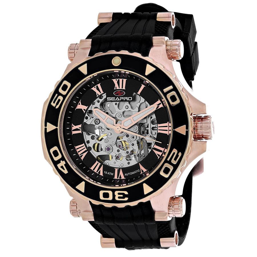 Seapro Seaway Black Dial Mens Watch SP7753 199$