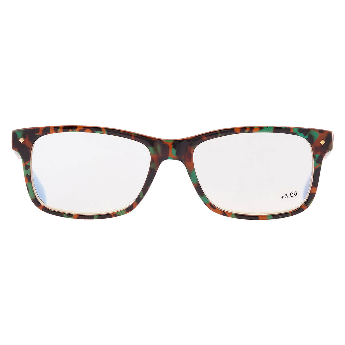 Polaroid Reading Rectangular Unisex Eyeglasses PLD0023R 0C9B 55 300 17$