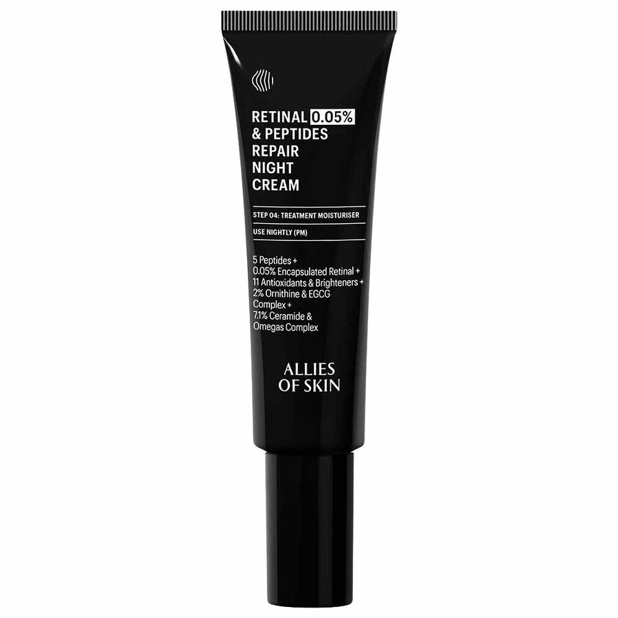 Allies of Skin 005 Retinal Peptides Advanced Repair Night Cream 169 oz Skin Care 8885014070438 70$