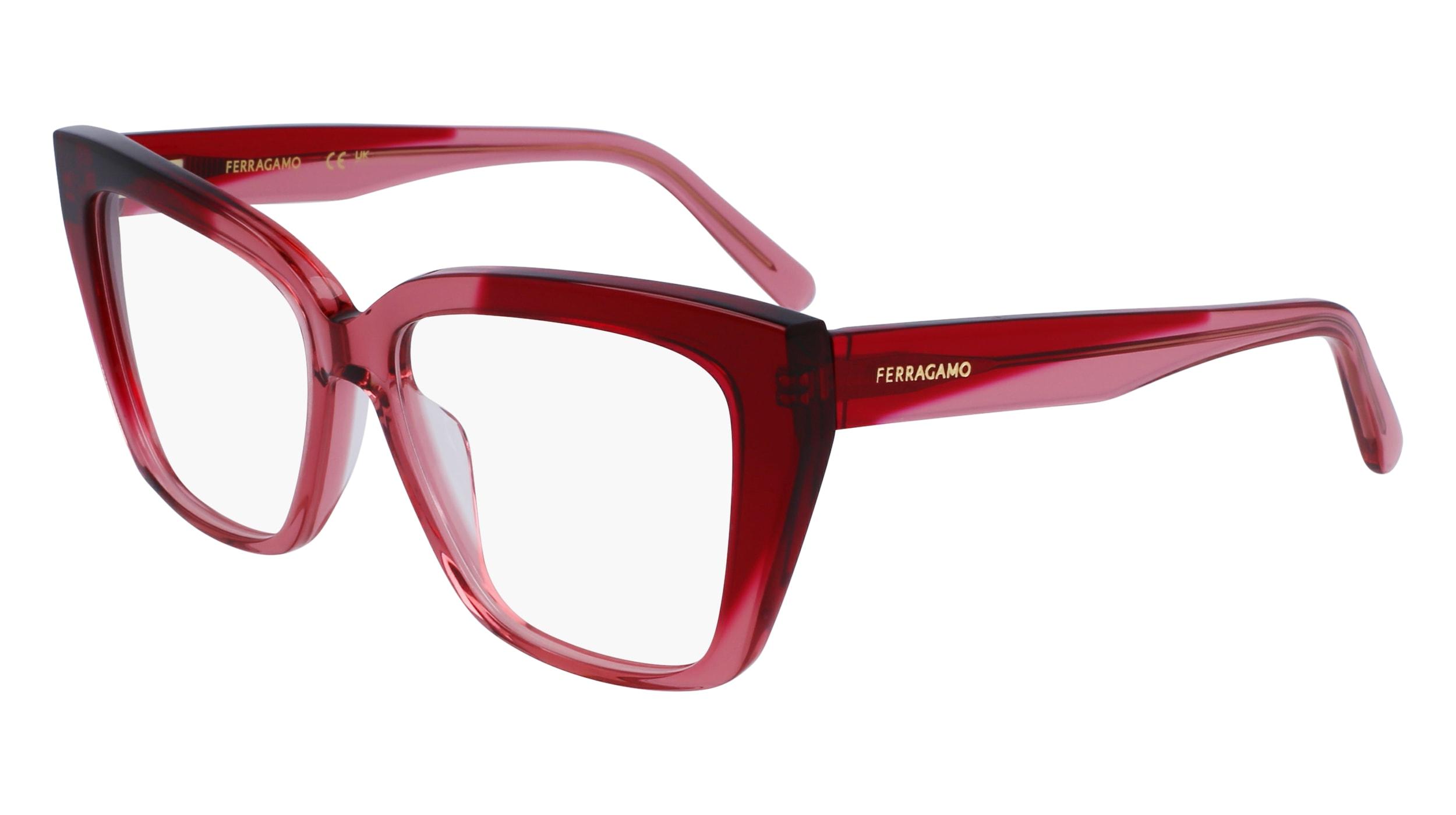 Ferragamo Demo Butterfly Ladies Eyeglasses SF2939N 617 54