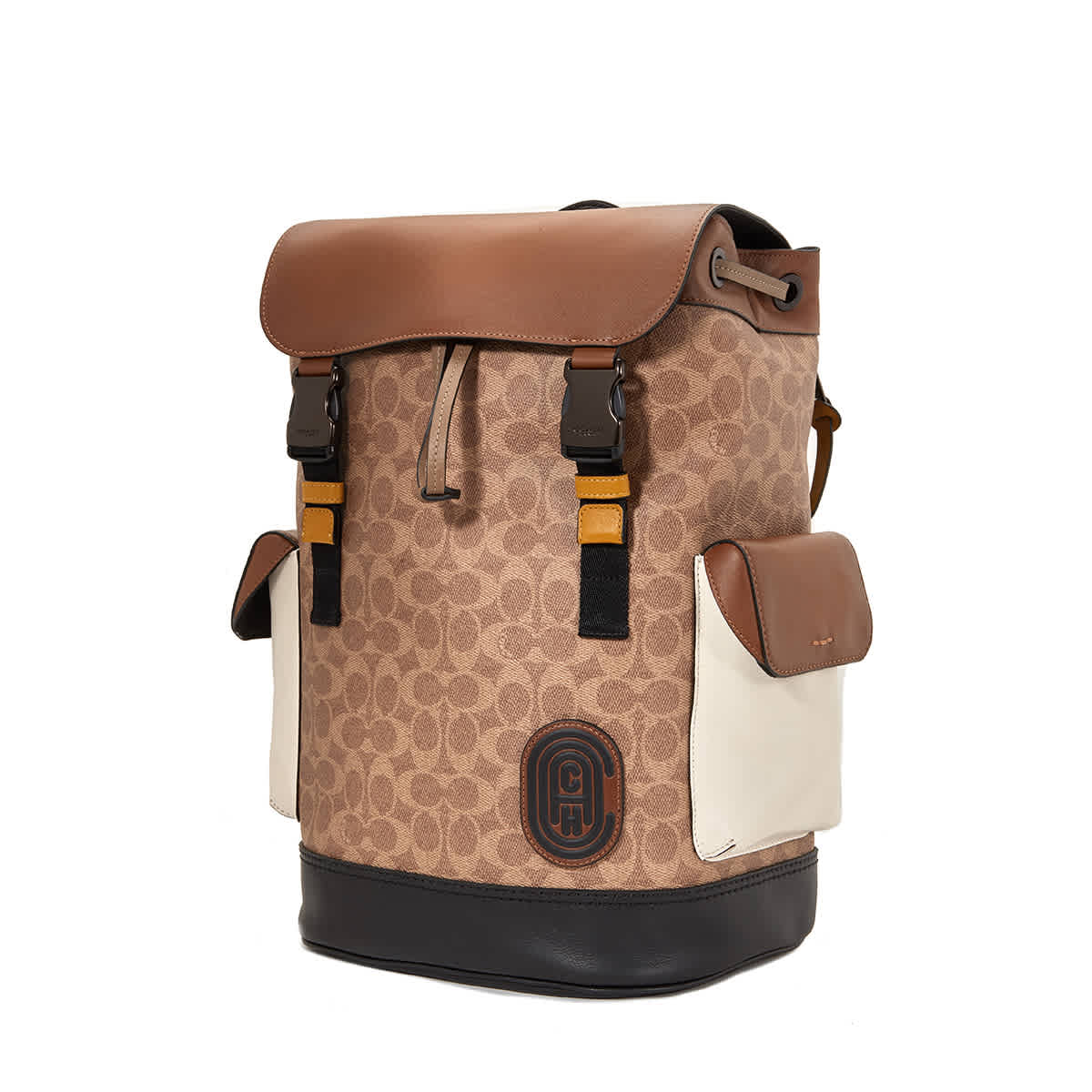rivington backpack in colorblock with coach patch