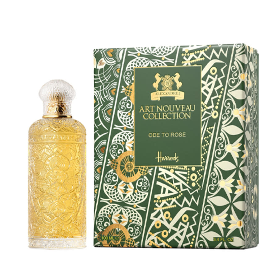 Alexandre J Unisex Art Nouveau Collection Ode To Rose EDP 34 oz Fragrances 3701278602404 175$