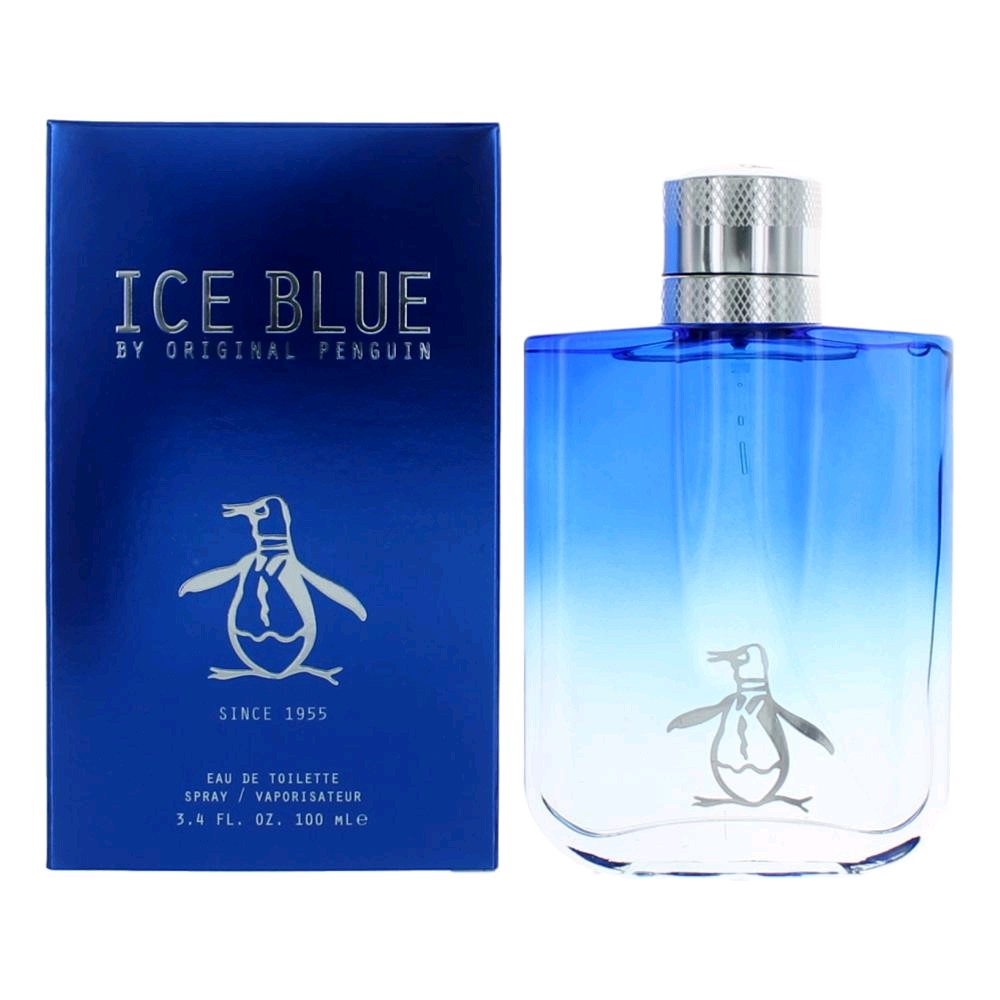 Original Penguin Mens Ice Blue EDT Spray 34 oz Fragrances 844061012400 20$