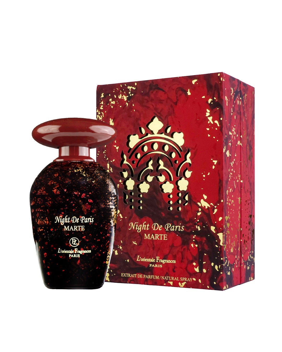 Lorientale Fragrances Unisex Night De Paris Marte Extrait de Parfum Spray 3.4 oz Fragrances 6291104738201