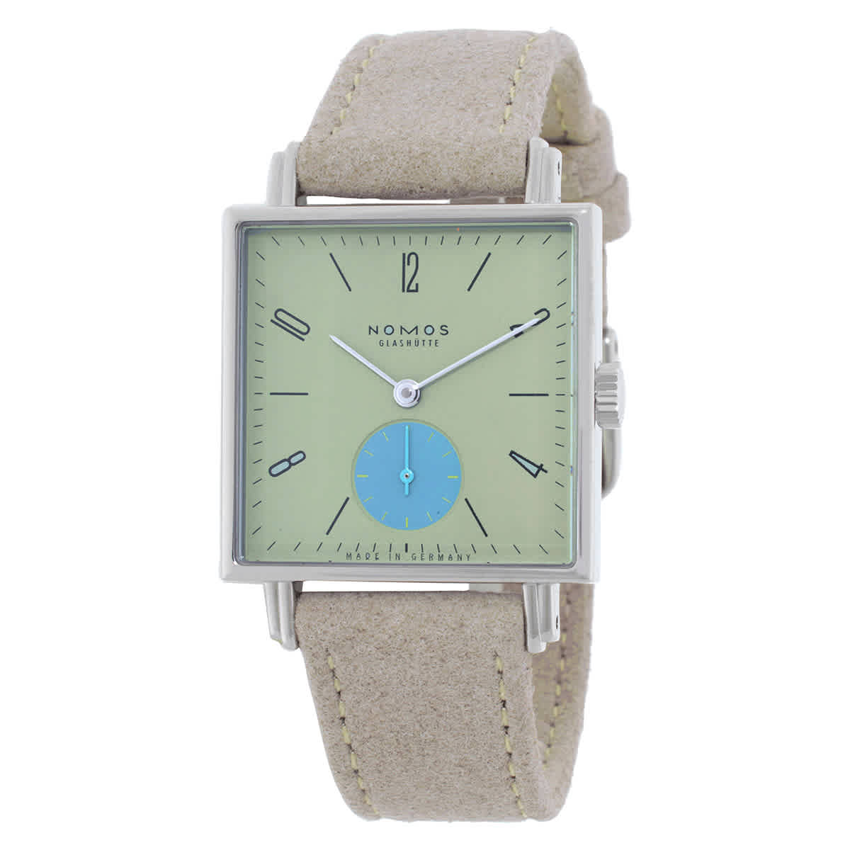 Nomos Tetra Salvia Hand Wind Sage Green Dial Watch 439 2145$