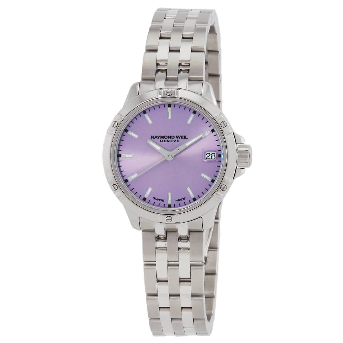 Raymond Weil Tango Quartz Purple Dial Ladies Watch 5960-ST-46001 549$