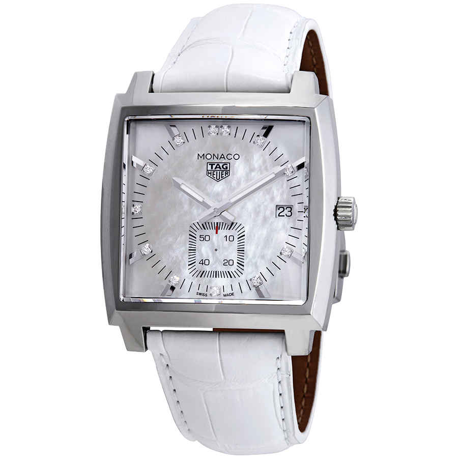 Tag Heuer Monaco MOP Diamond Dial Men's Watch WAW131B.FC6247 eBay