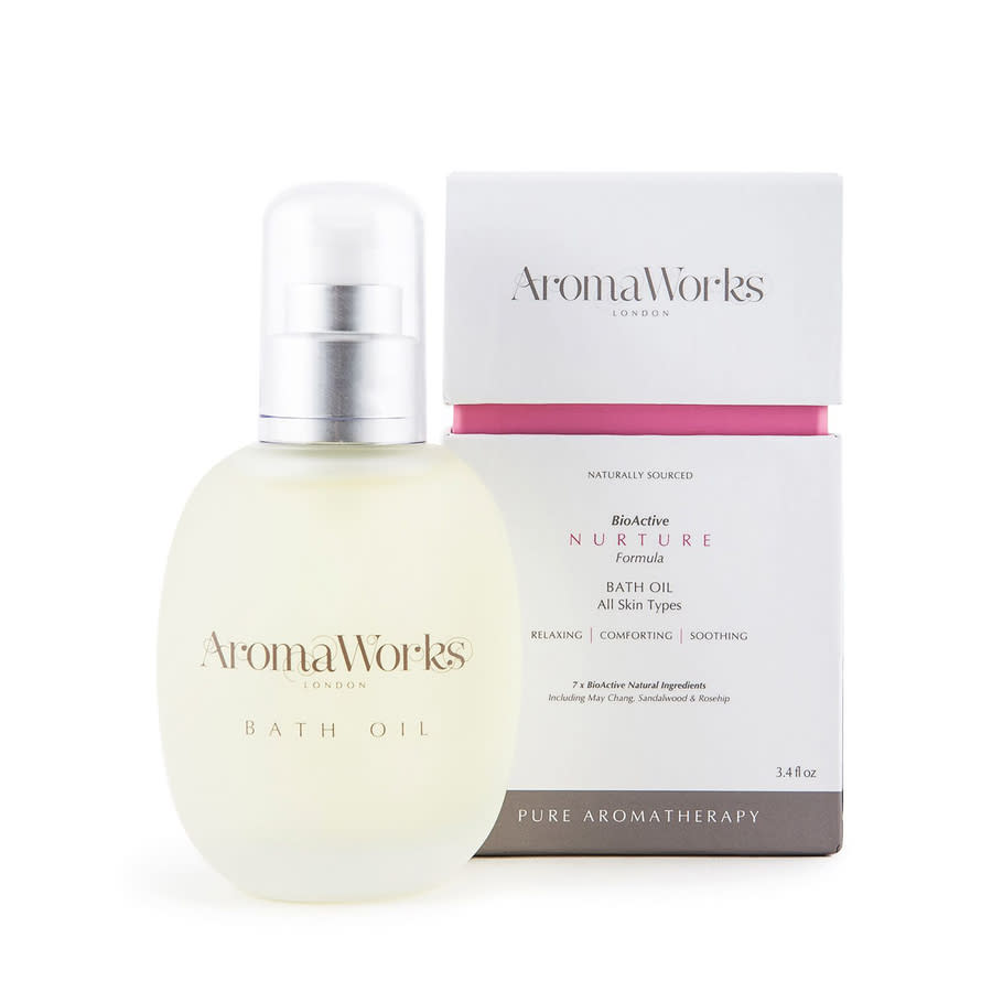 Nurture Bath Oil by Aromaworks for Unisex - 3.4 oz Oil