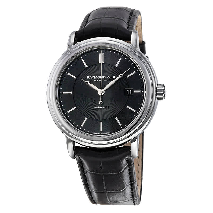 Raymond Weil Maestro Automatic Black Dial Men's Watch 2847-STC-20001 | eBay