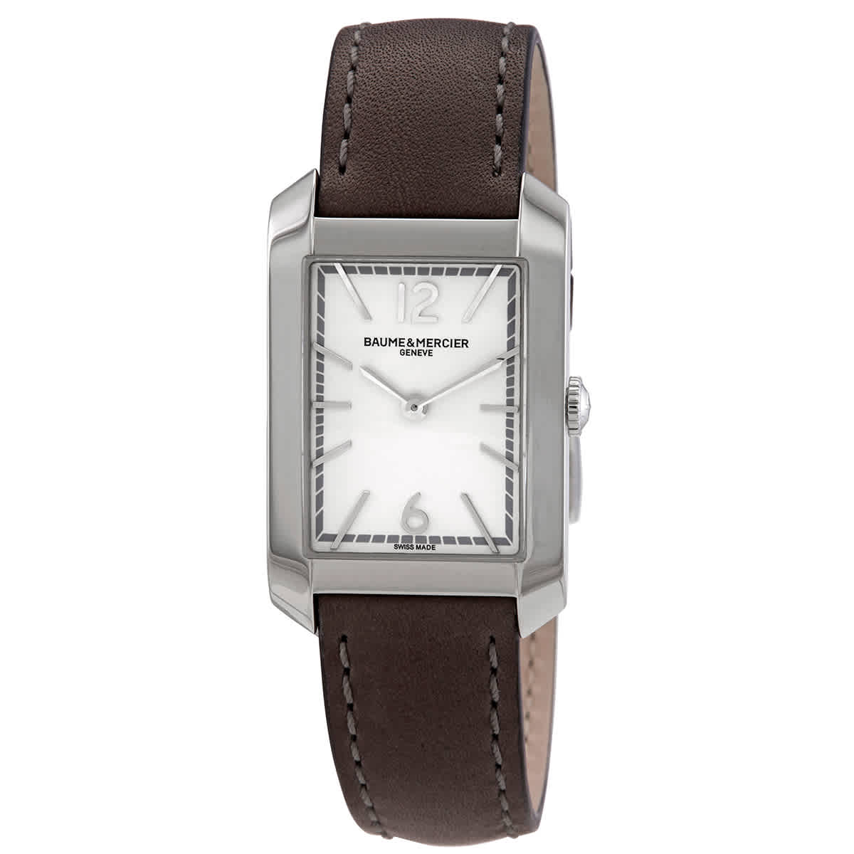 Baume et Mercier Hampton Quartz Silver Dial Ladies Watch 10471