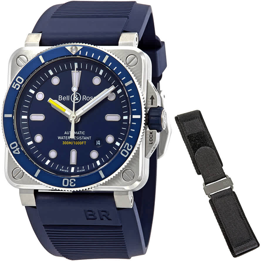 bell ross diver blue