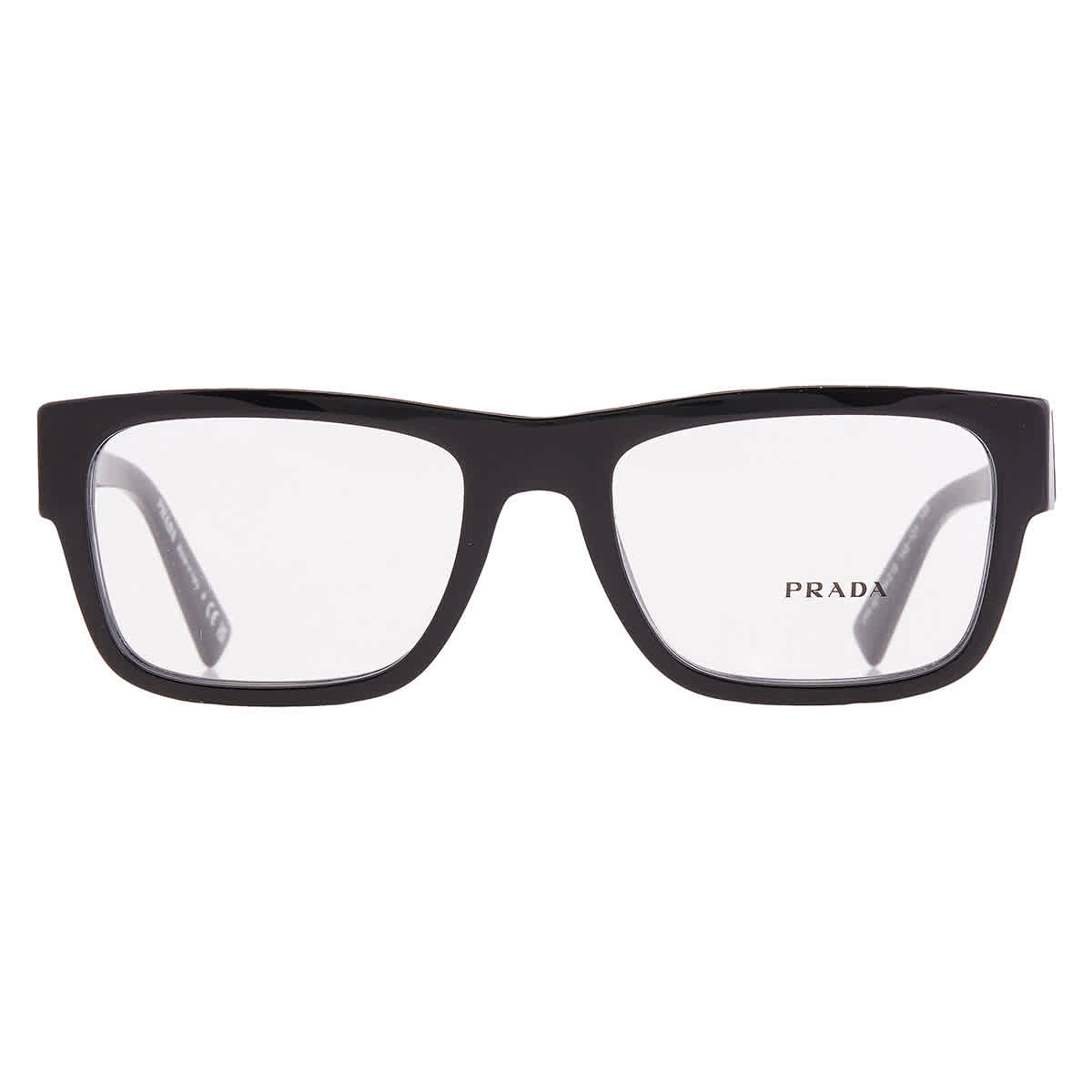 Prada Demo Square Mens Eyeglasses PR 15YV 1AB1O1 54 165$
