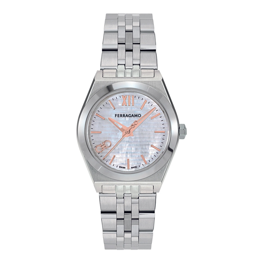 Ferragamo Vega Quartz Mother of Pearl Dial Watch SFKJ00924 264$