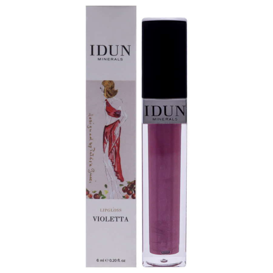 Idun Minerals Ladies Lipgloss 02 oz 005 Violetta Makeup 7340074760053 12$