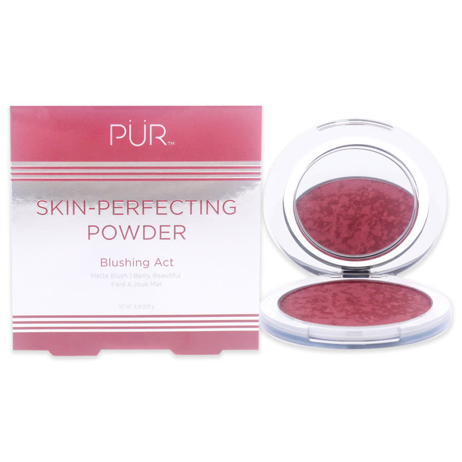 Blushing Act Skin Perfecting Powder - Berry Beautiful by Pur Minerals for Women - 0.28 oz Powder