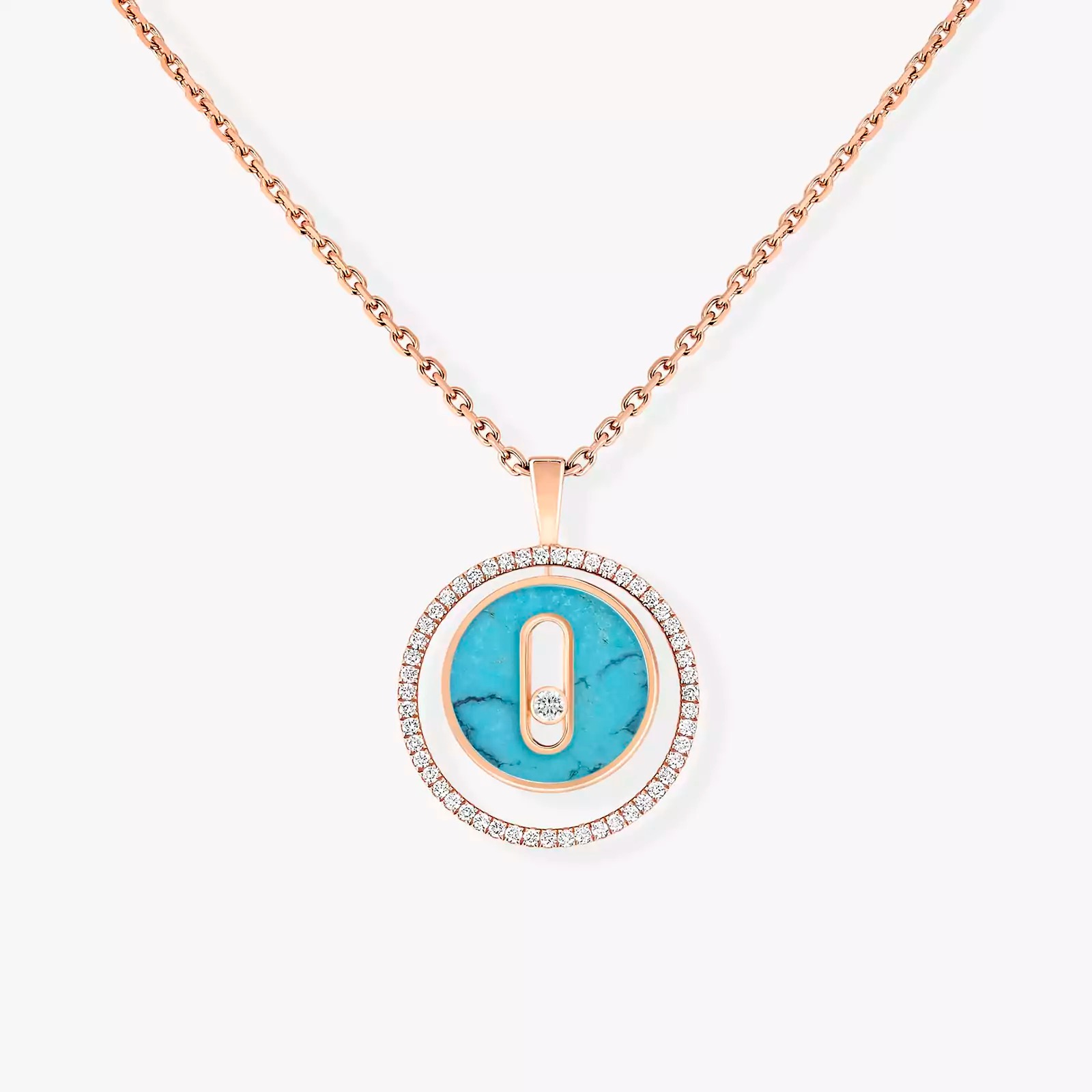 Messika Turquoise Lucky Move SM Necklace 2288$