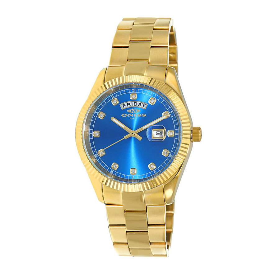 Oniss ONZ3881 Blue Dial Mens Watch ON3881-MGBU