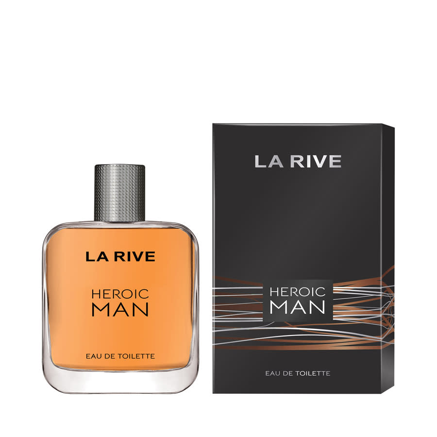 La Rive Mens Heroic Man EDT Spray 3.4 oz Fragrances 5903719640916