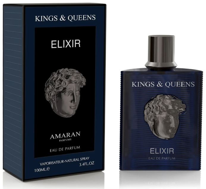 Amaran Mens Kings & Queens Elixir EDP Spray 3.4 oz Fragrances 6294019003044