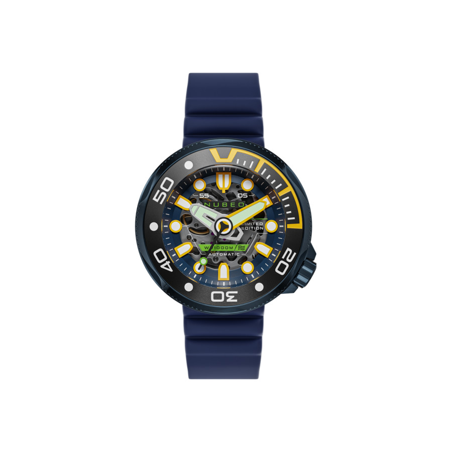 Nubeo Ventana Blue Dial Mens Watch NB-6113-01 309$