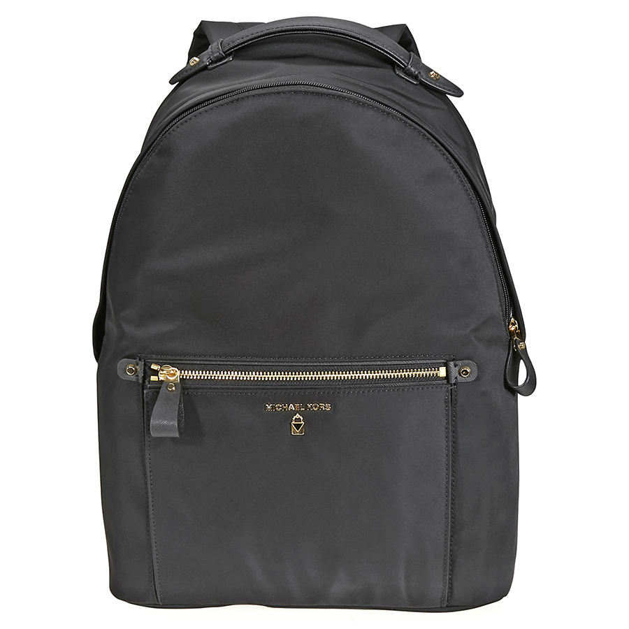 Michael Kors Kelsey Large Nylon Backpack Black 30F7GO2B7C001 eBay